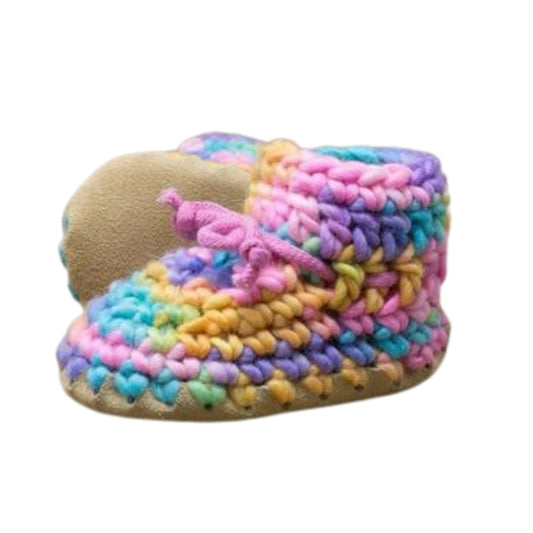 Children's Padraig Slippers - Pink Multi