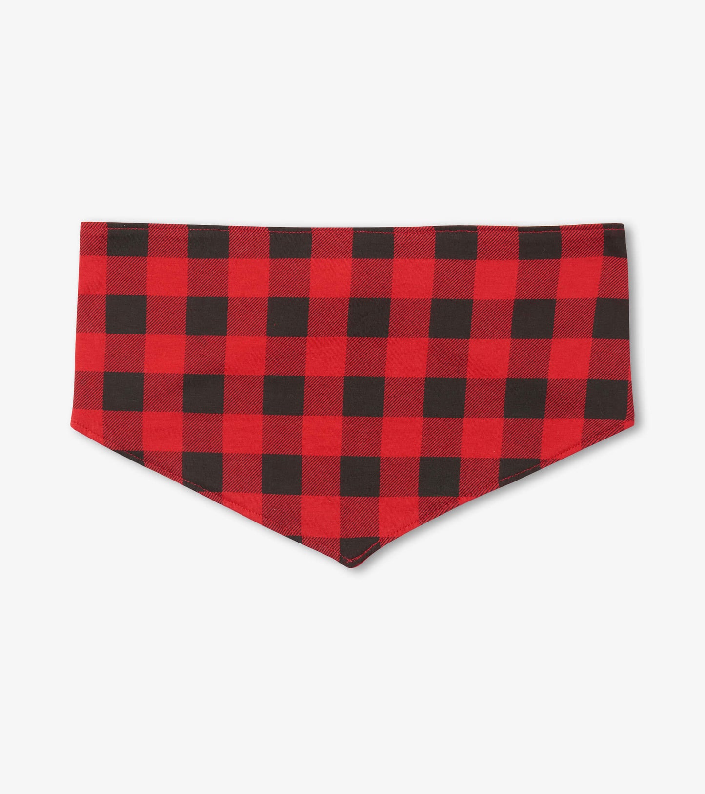 Moose on Red Reversible Dog Bandana