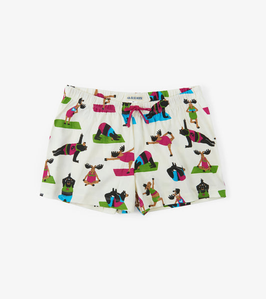 Yoga Bear Women's Sleep Shorts