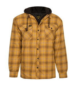 Ducked & Insulated Hooded Work Shirt