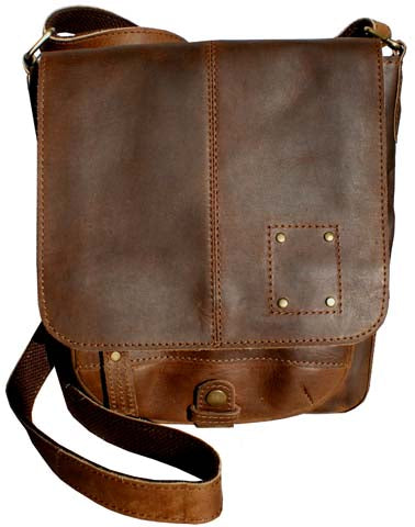 Leather Adjustable Strap Shoulder Purse - Style 2021