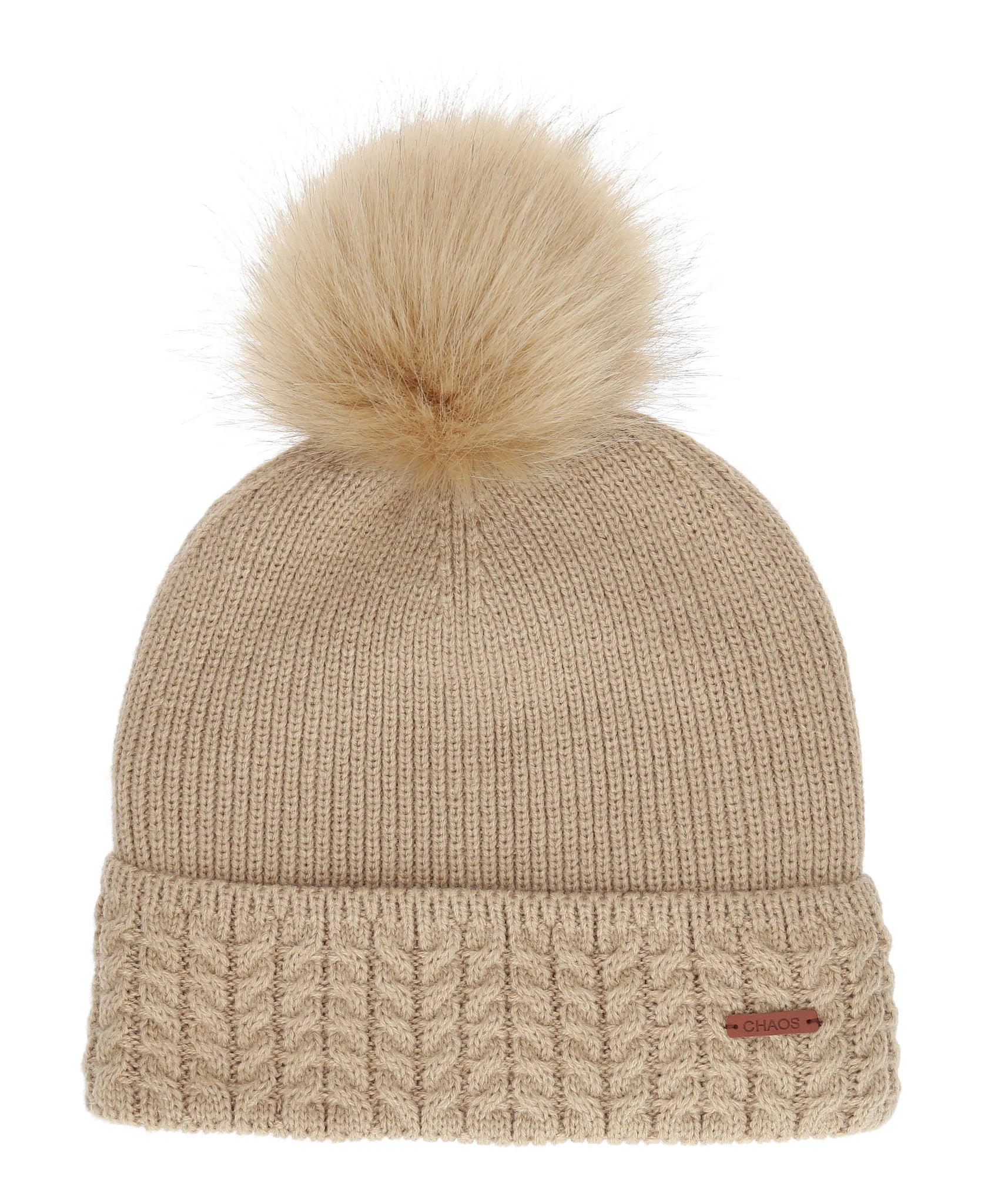 Laurel Pom Beanie - Beige