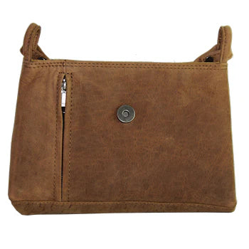 Adrian Klis Distressed Leather Crossbody Bag - Style 2376