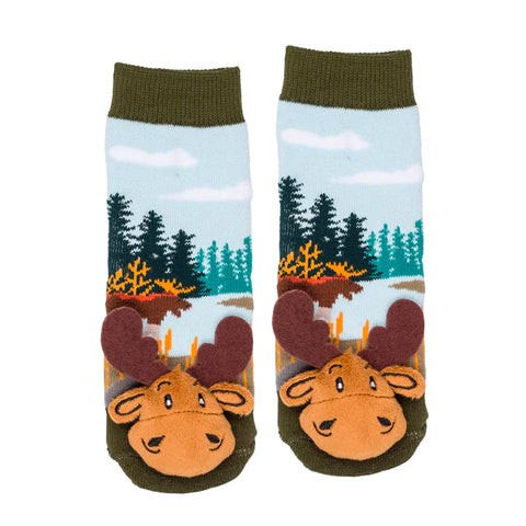 Baby Socks - Meadow Moose