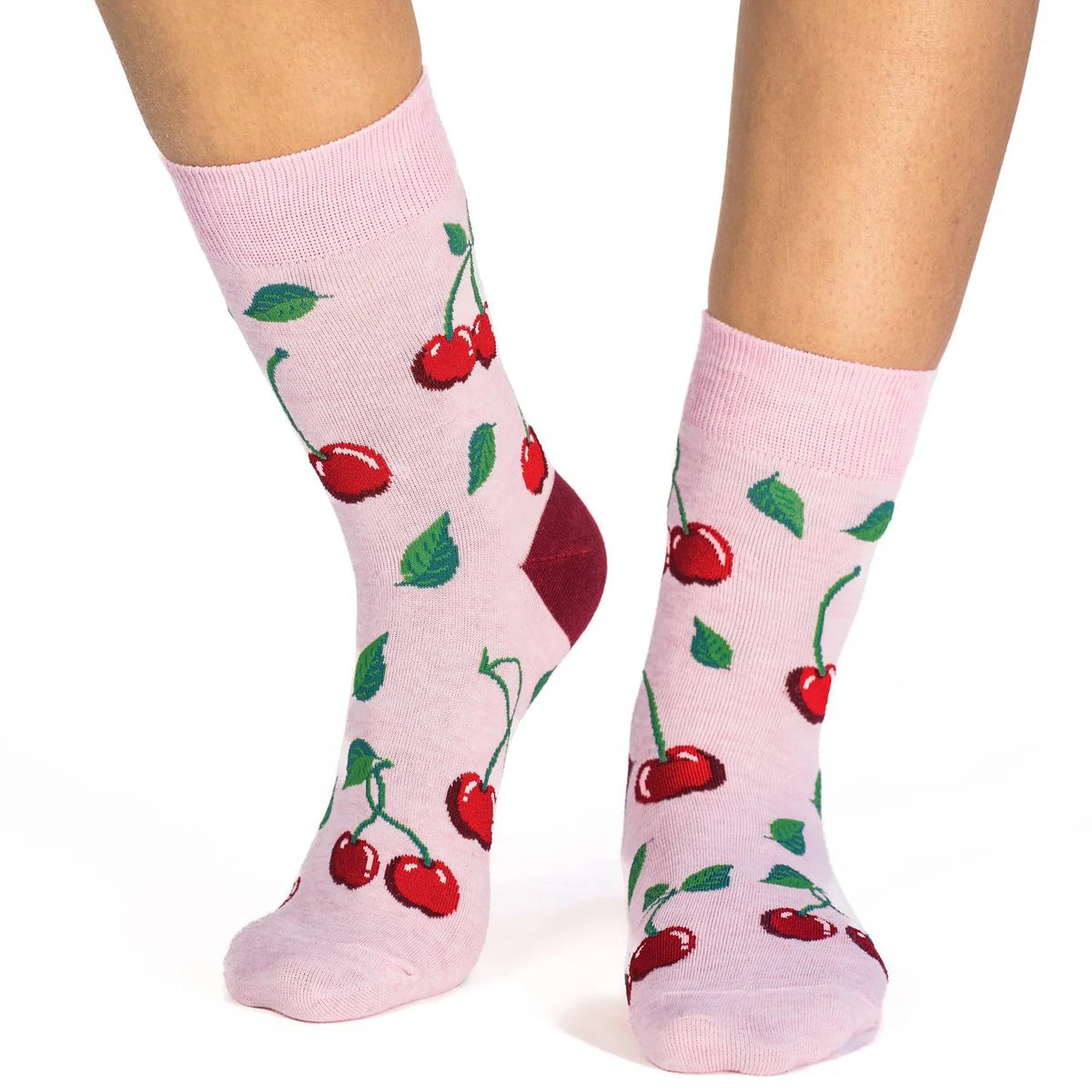 Women's Cherries Crew Socks