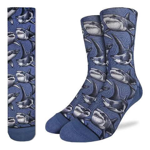 Men's Great White Shark Socks