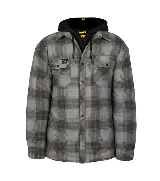 Ducked & Insulated Hooded Work Shirt