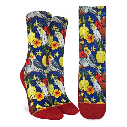 Women's Cockatoo & Coconuts Active Socks