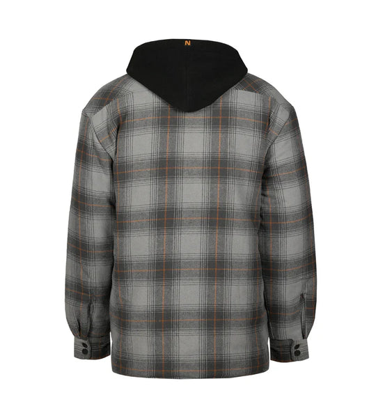 Ducked & Insulated Hooded Work Shirt