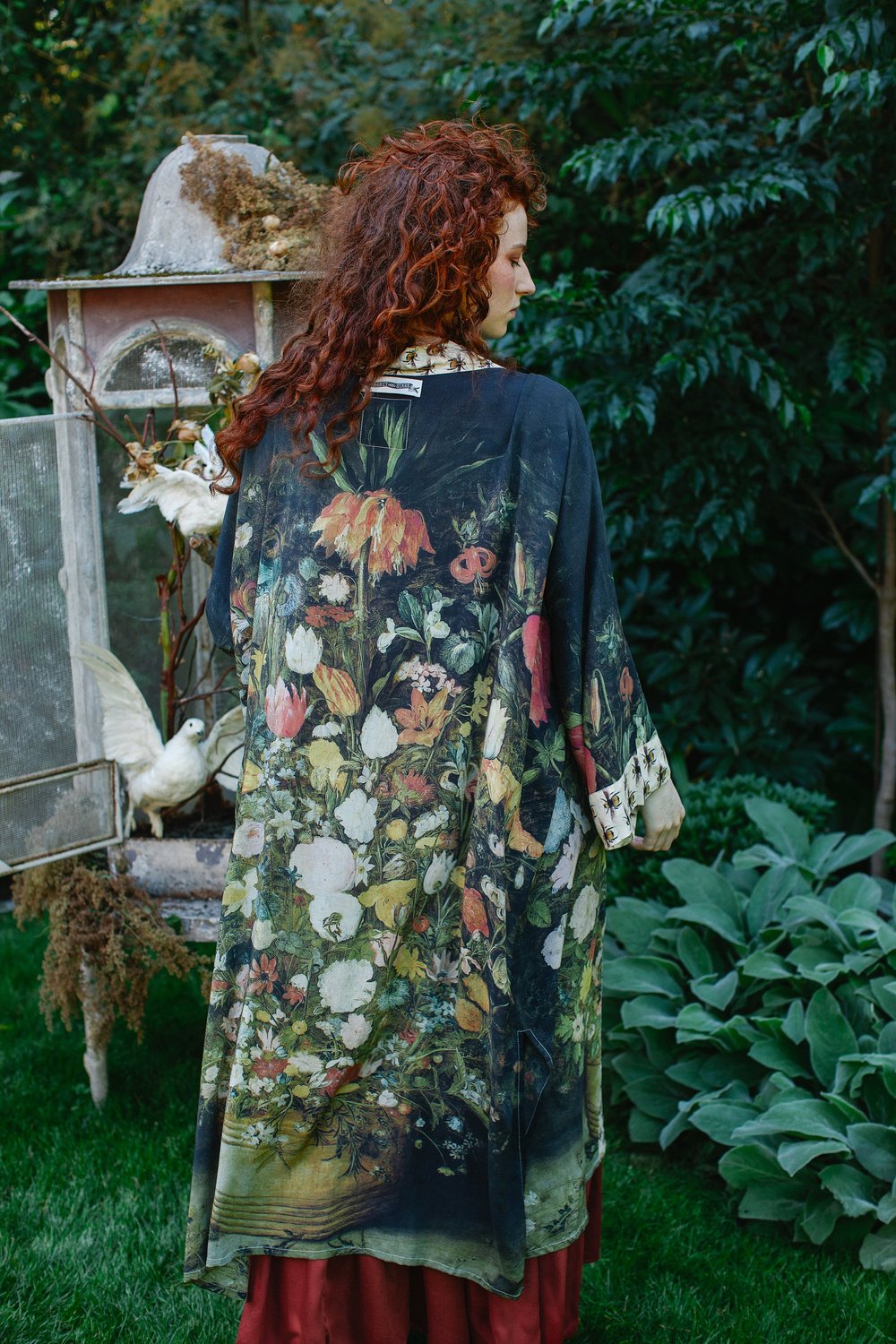 I Dream In Flowers Opera Duster