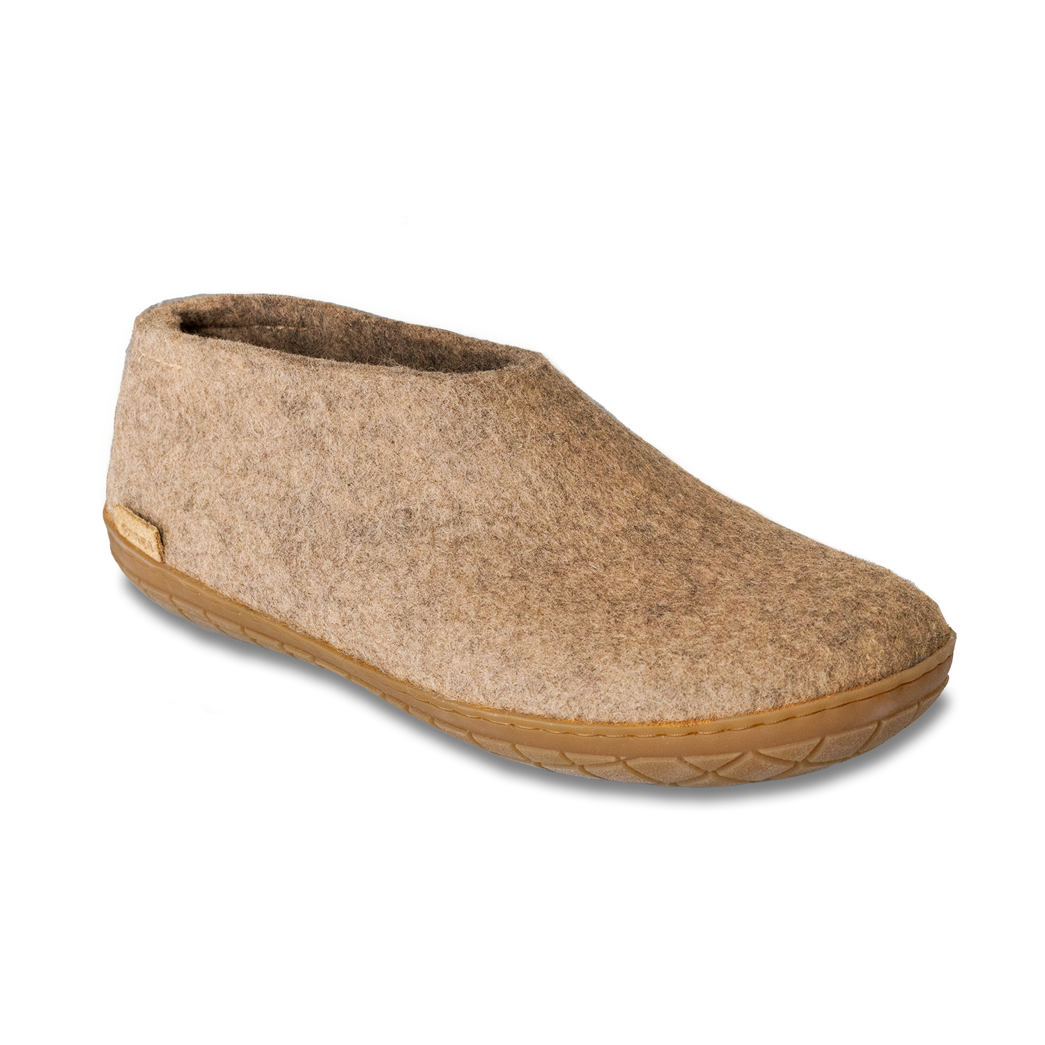 Glerups Shoe - Sand with Rubber Sole