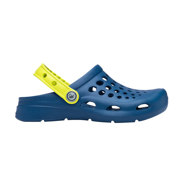 Kids Active Clog - Navy/Citrus