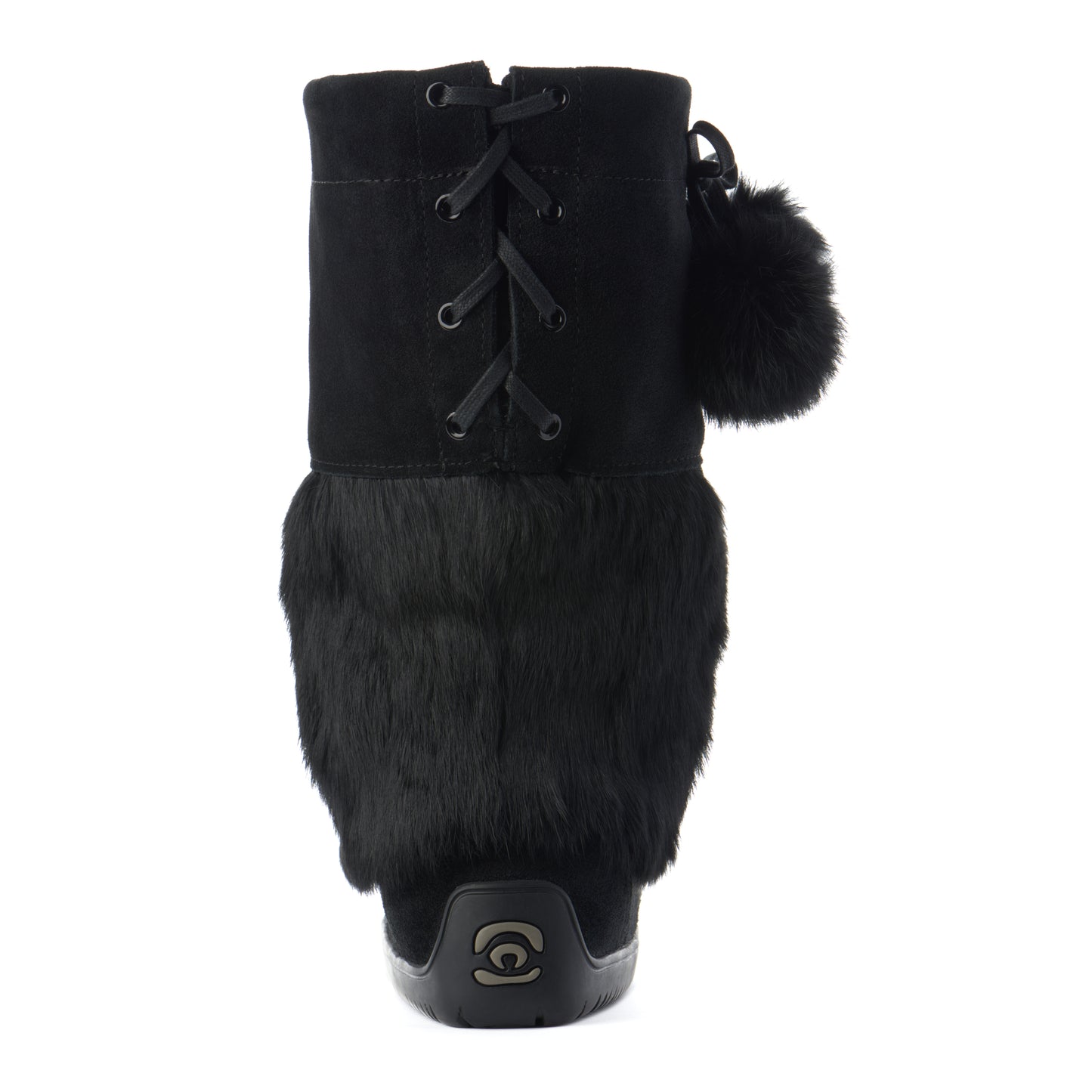 Adjustable Snowy Owl Mukluk - Black