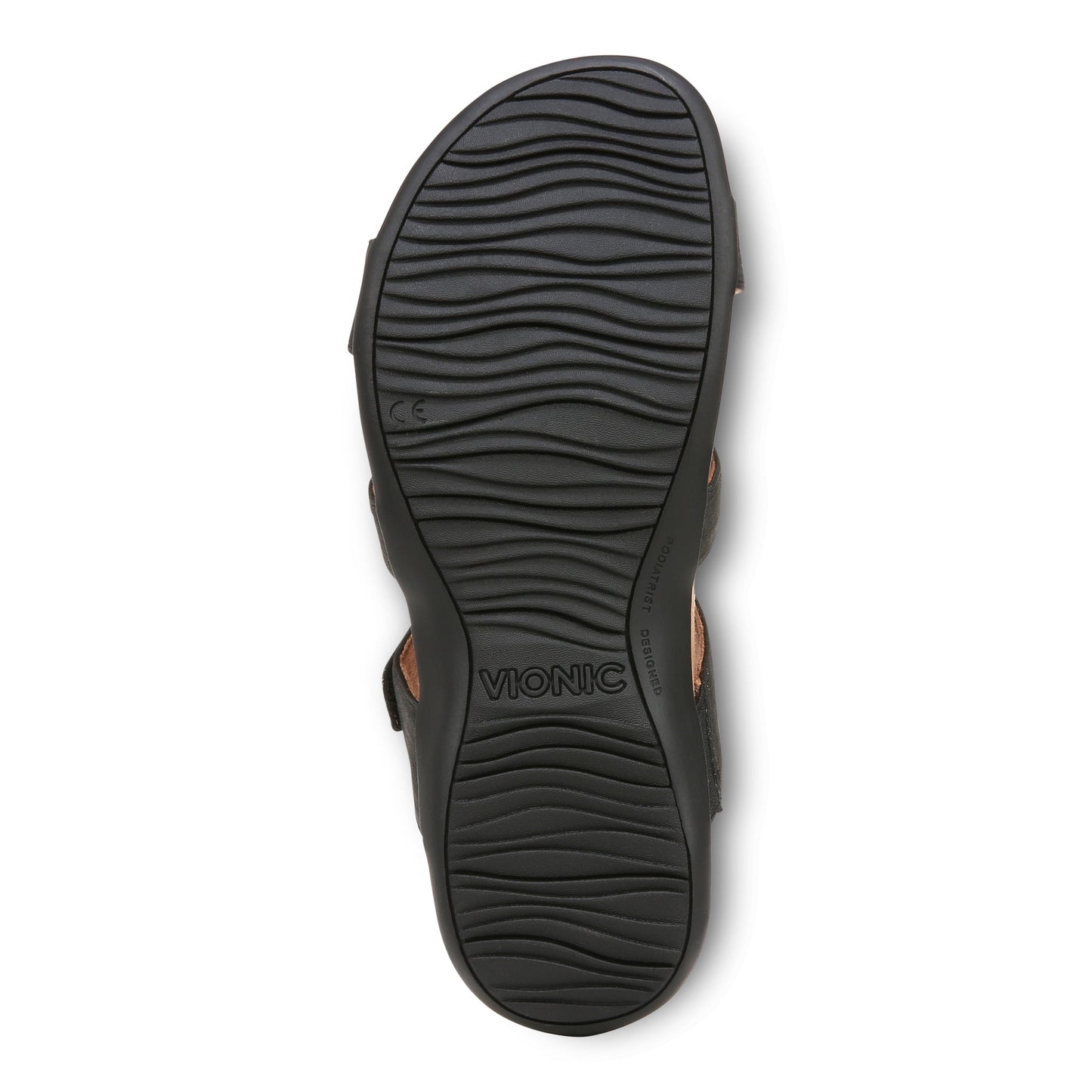 Amber Adjustable Slide Sandal WIDE - Black LAST ONE SIZE 12