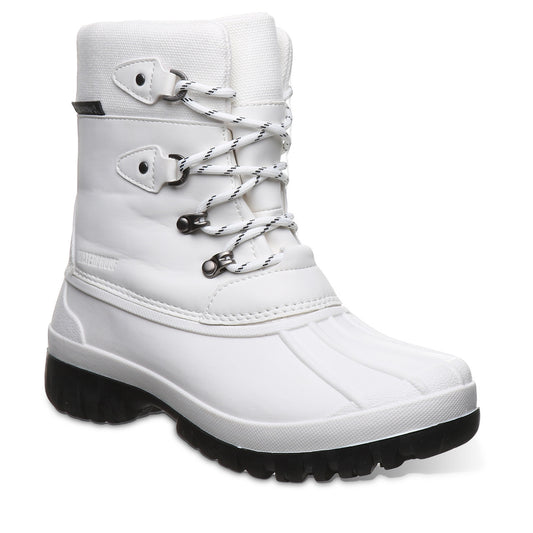Tessie Boot - White LAST ONE SIZE 11