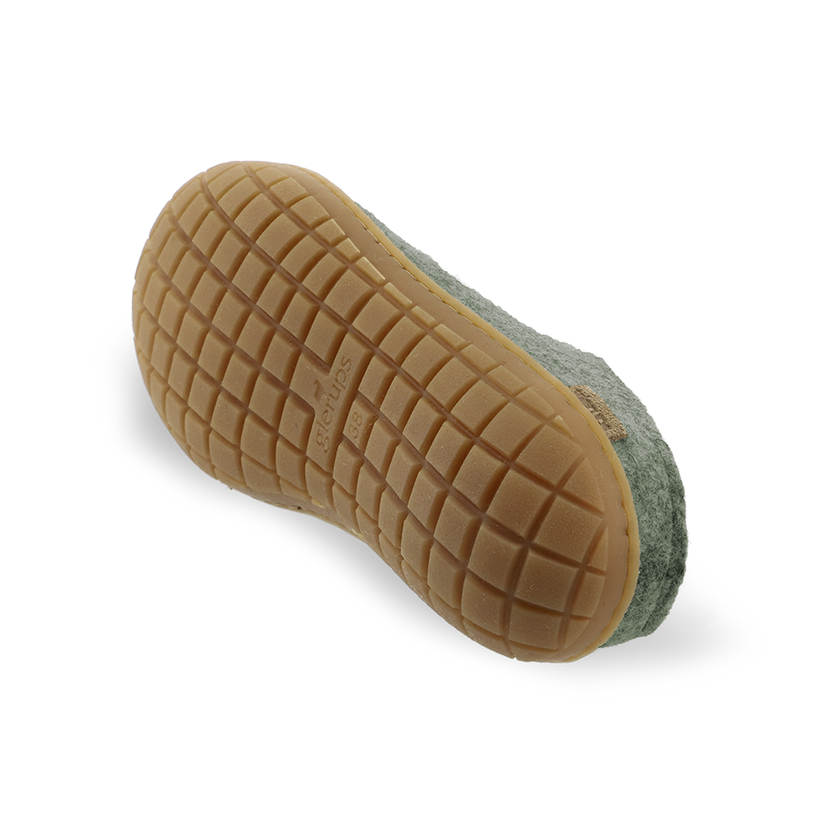 Glerups Slip On - Moss with Rubber Sole