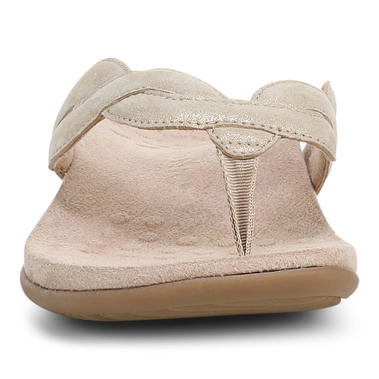 Bella Braid Toe Post Sandal Gold