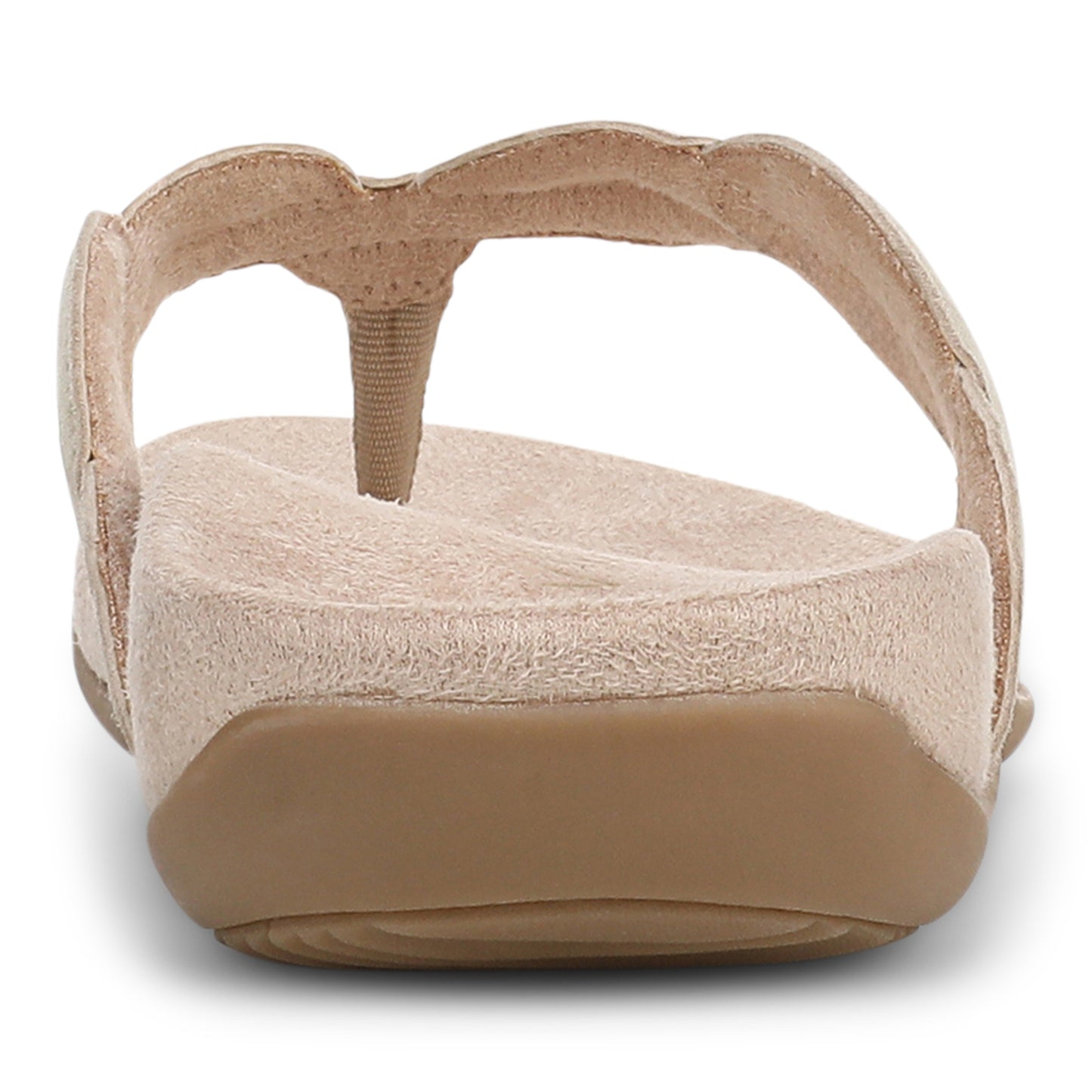 Bella Braid Toe Post Sandal Gold