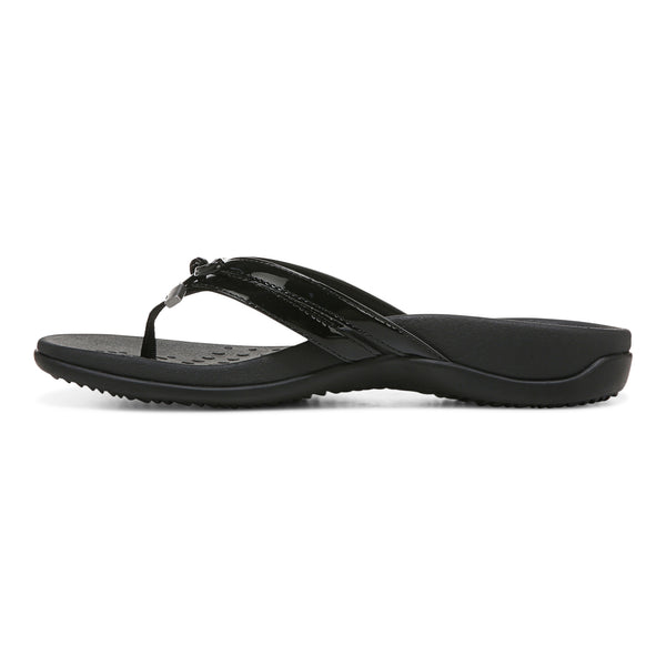 Bella Toe Post Sandal II - Black