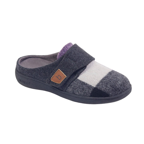 Amity Slipper Purple/Grey