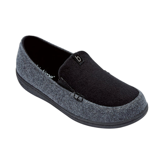 Pantuflas Bennet - Gris/Negro