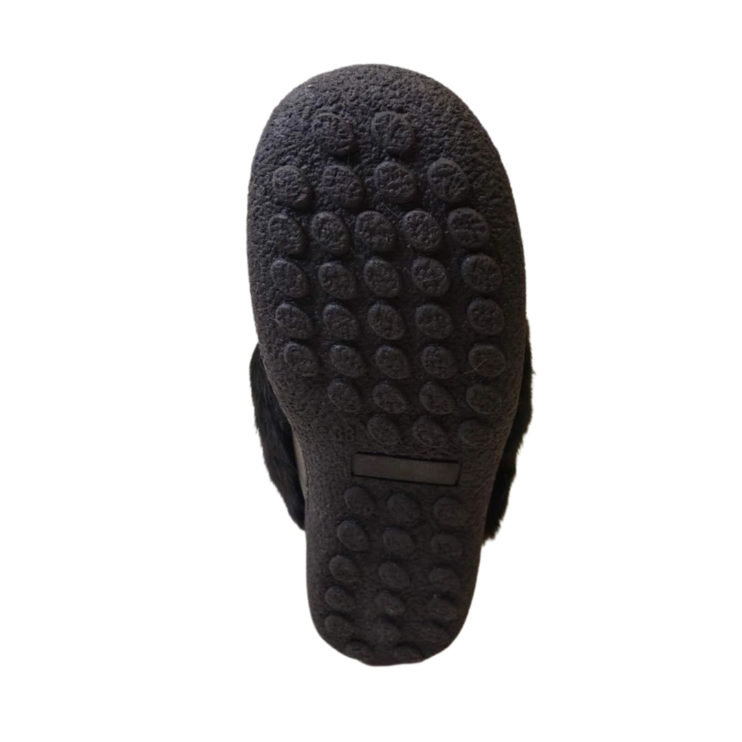 Tall Nappa Leather Mukluks - Black (Italia Sole)