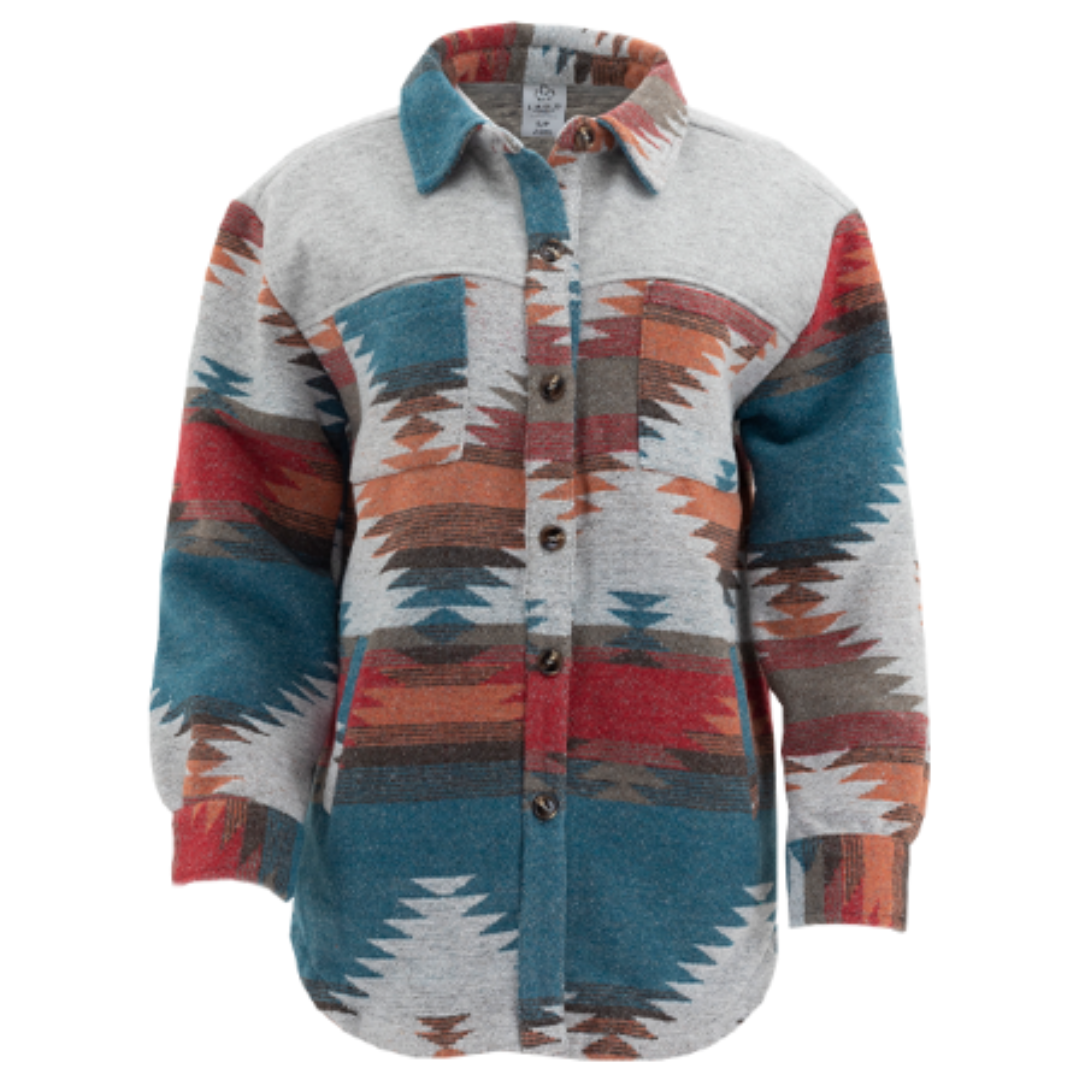 Aztec Jackets - Red/Blue