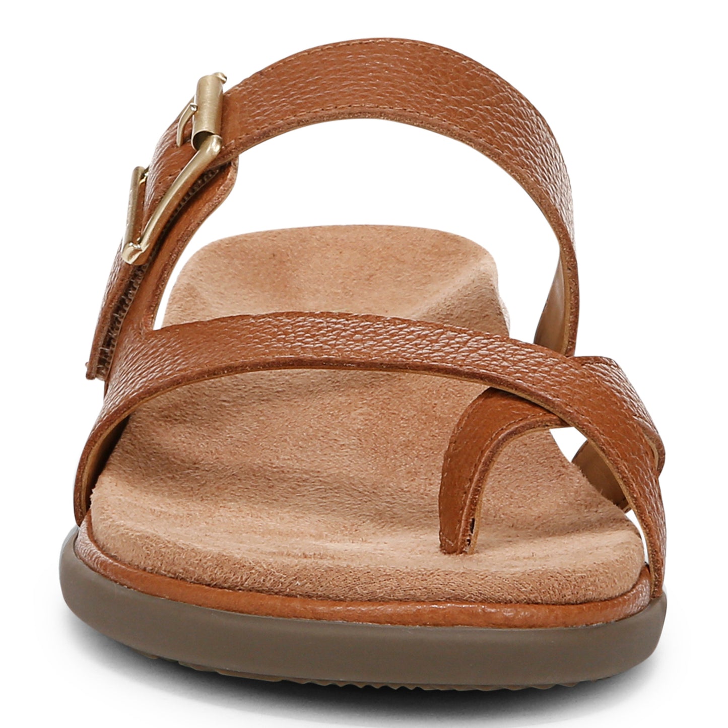 Carmela Strappy Slide Sandal - Tan