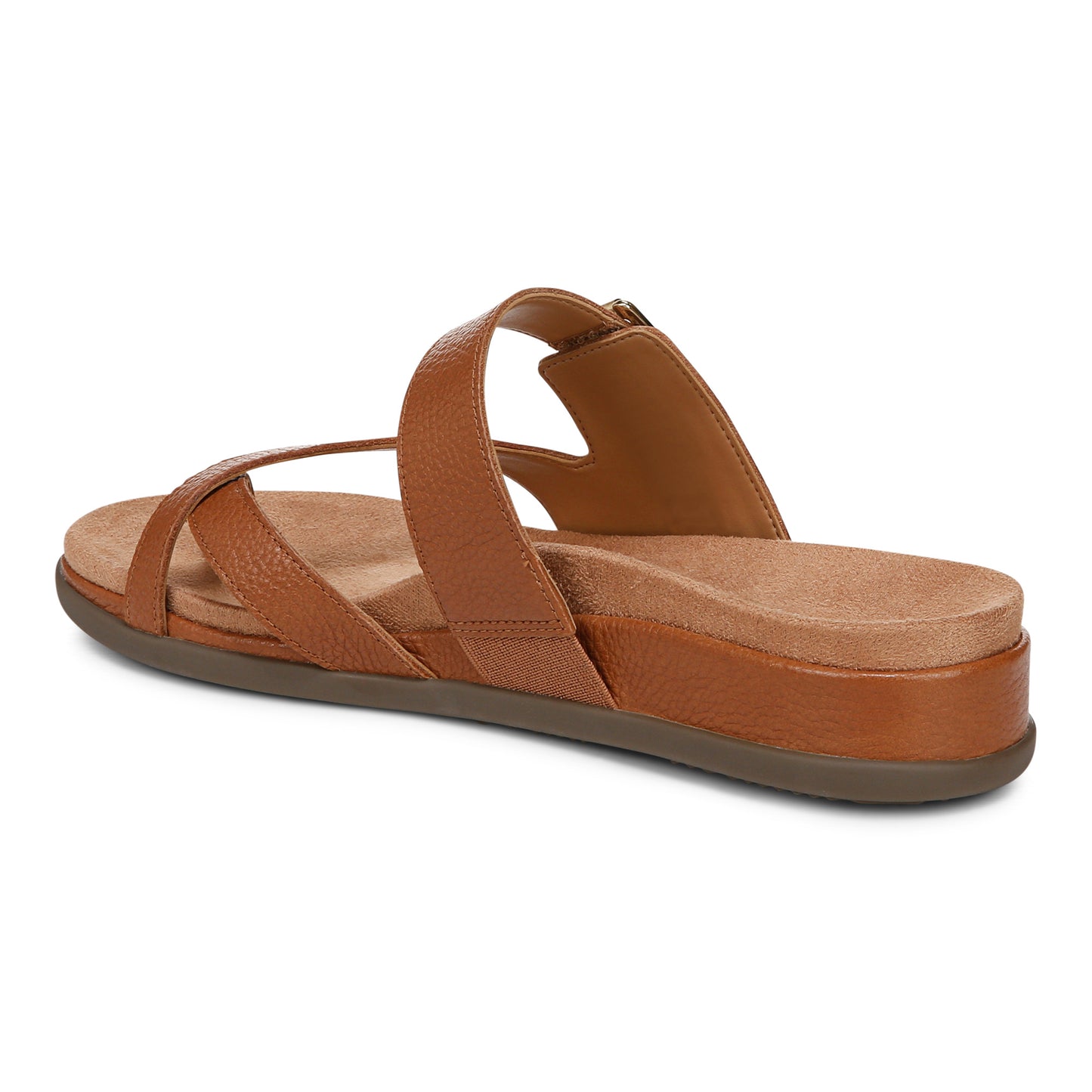 Carmela Strappy Slide Sandal - Tan
