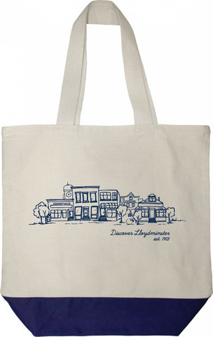 Discover Lloydminster Canvas Bag