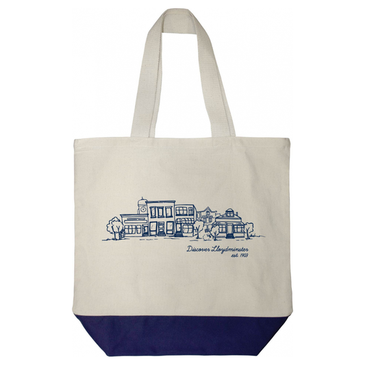 Discover Lloydminster Canvas Bag