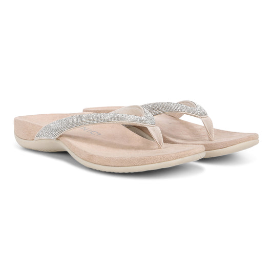 Dillon Shine Sandal - Cream