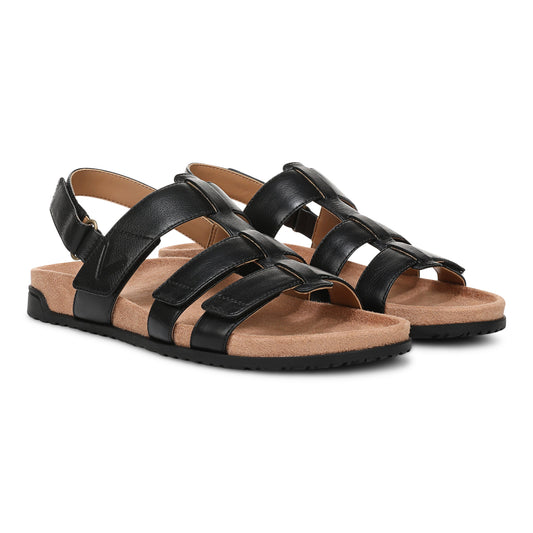 Eureka Strappy Sandal - Black