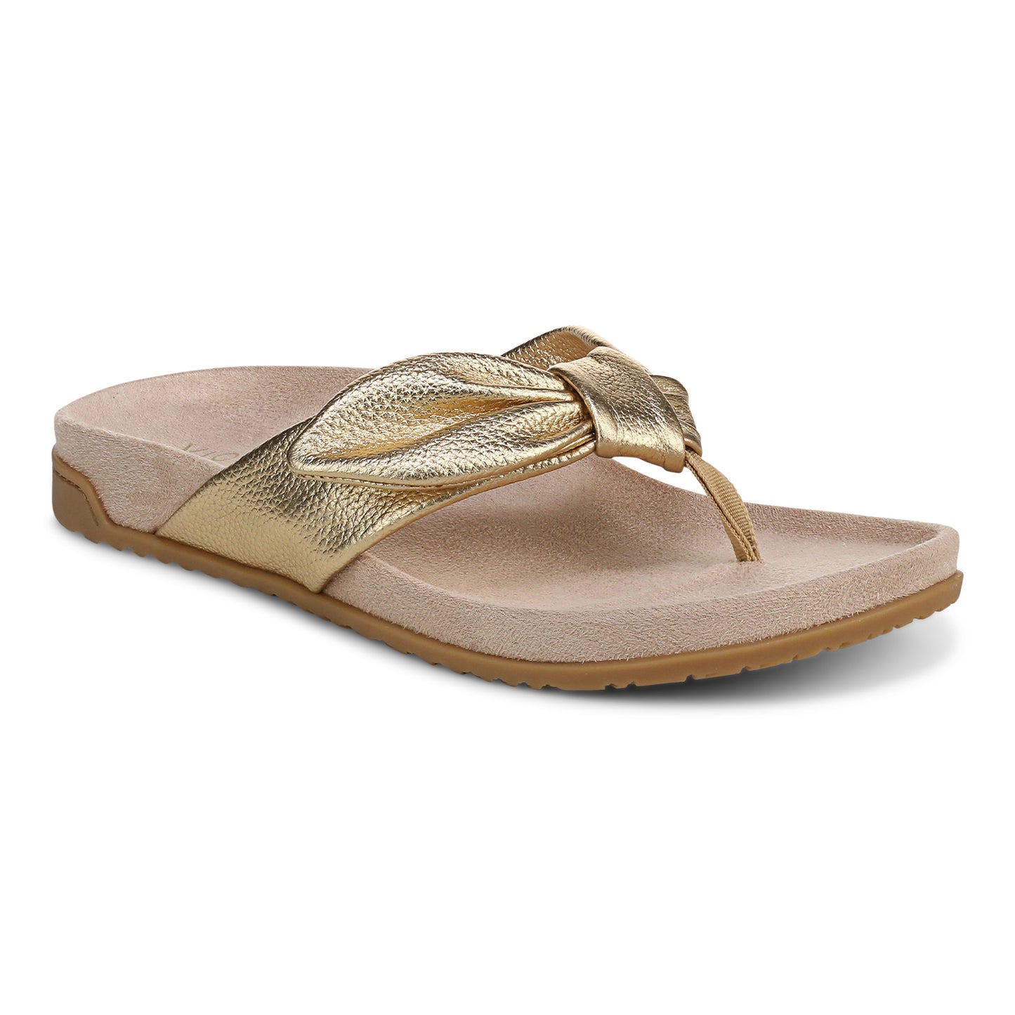 Eva Toe Post Sandal - Gold