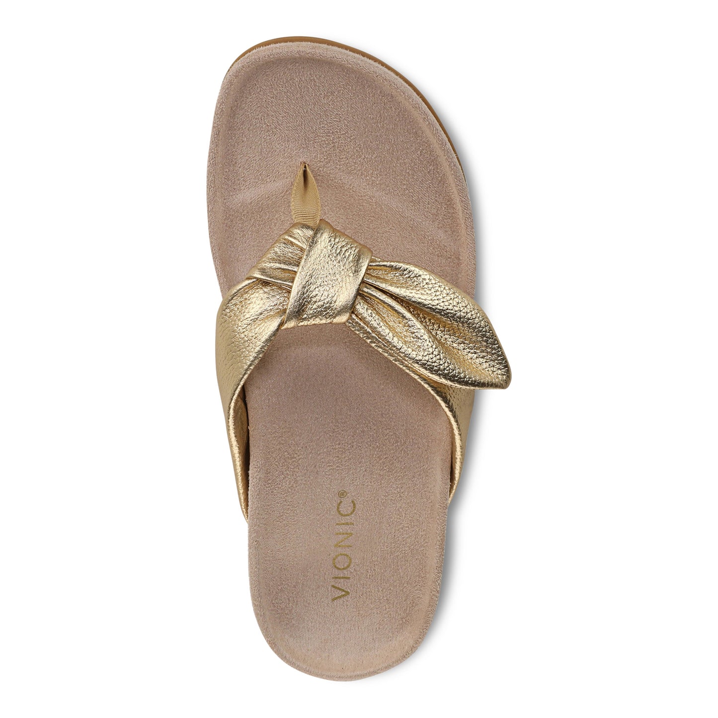 Eva Toe Post Sandal - Gold