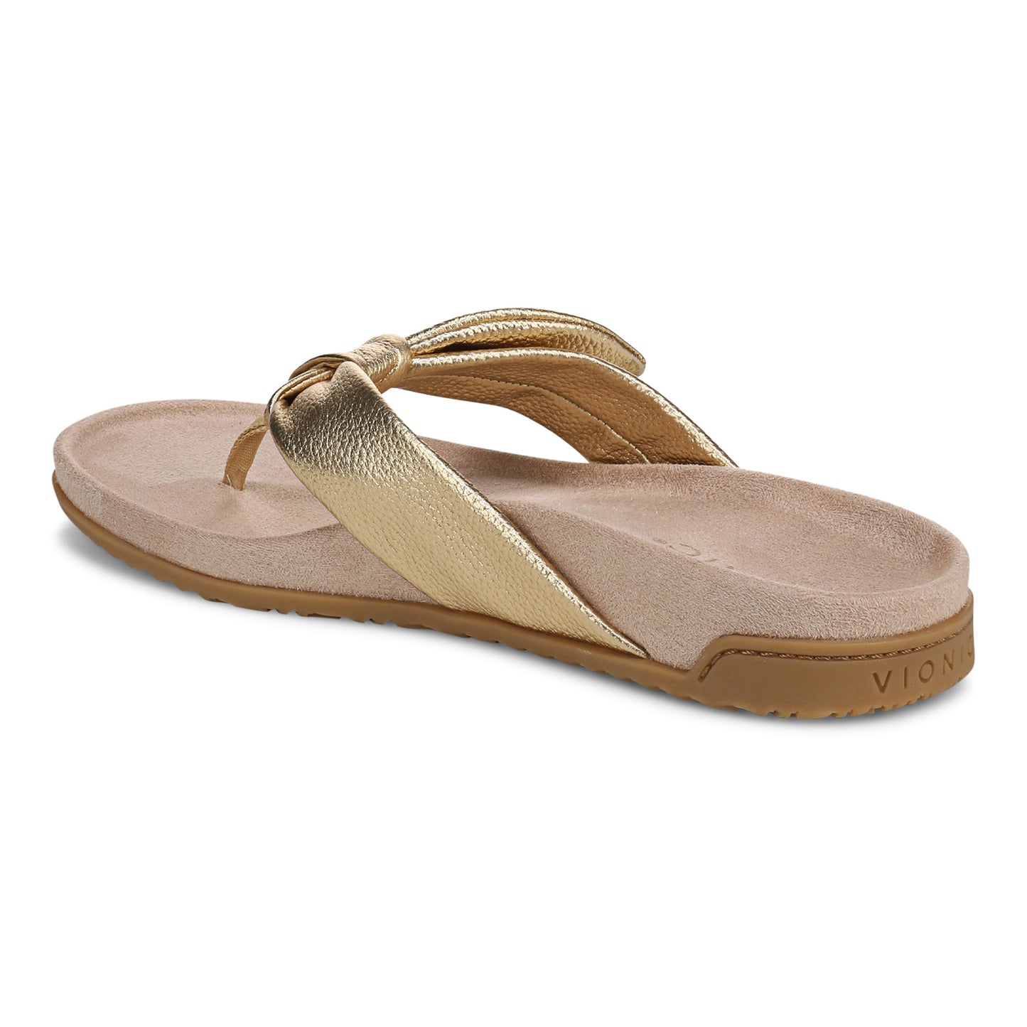 Eva Toe Post Sandal - Gold