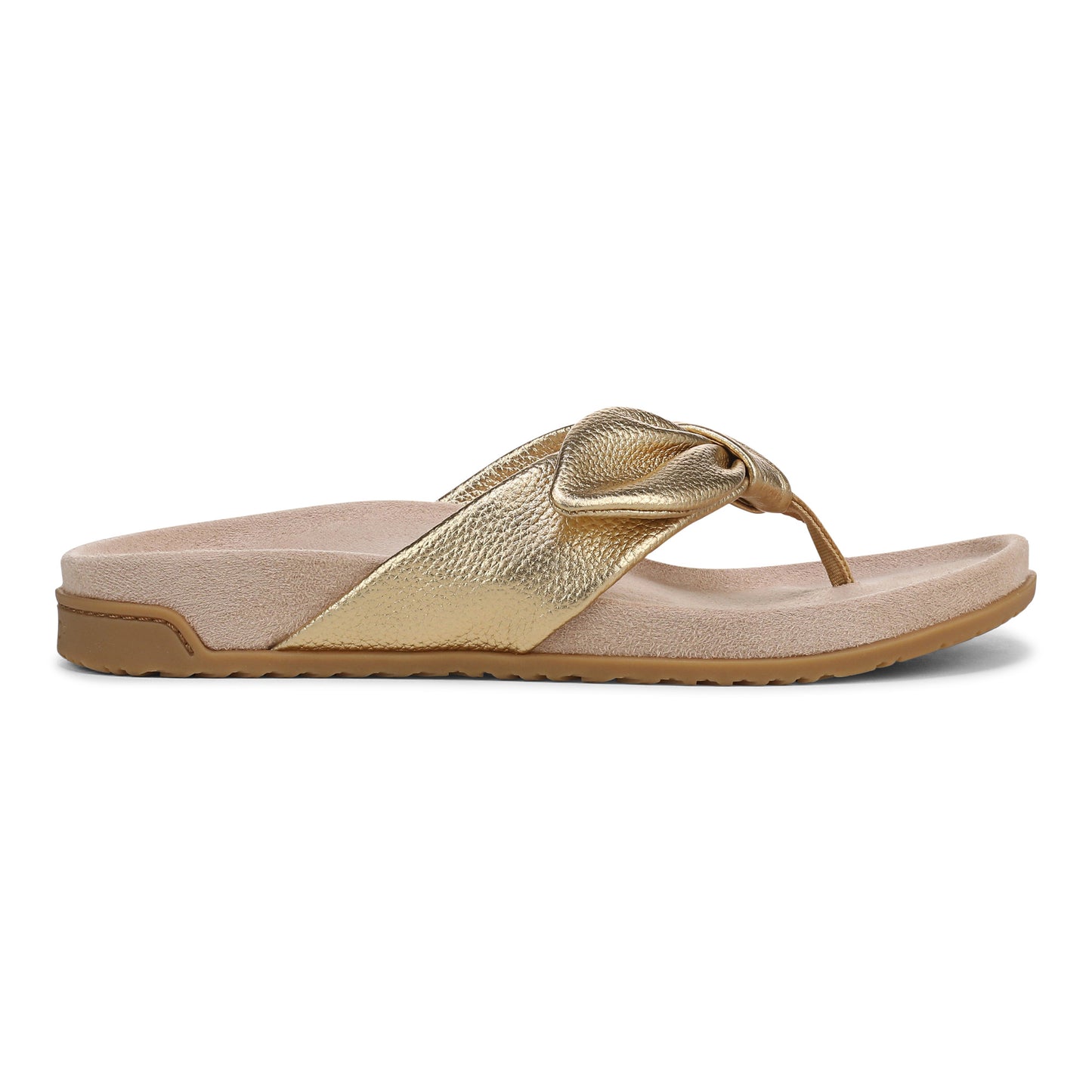 Eva Toe Post Sandal - Gold