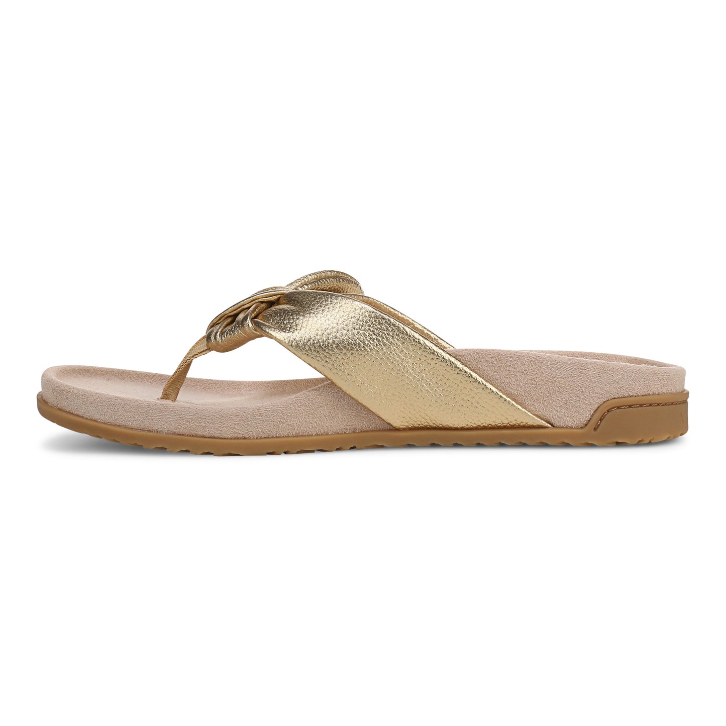 Eva Toe Post Sandal - Gold