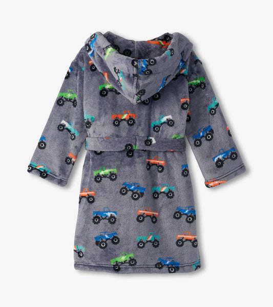 Monster Trucks Fuzzy Fleece Children's Robe