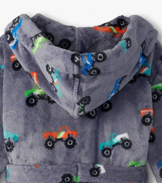 Monster Trucks Fuzzy Fleece Children's Robe