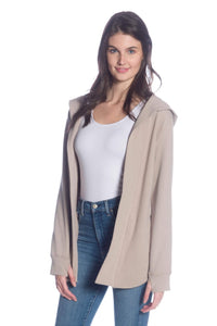 Hooded Cardigan Sweater