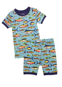 Lots of Fish Kids Short Pyjama Set