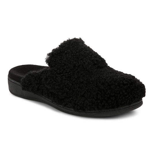 Gemma II Shearling Slipper - Black