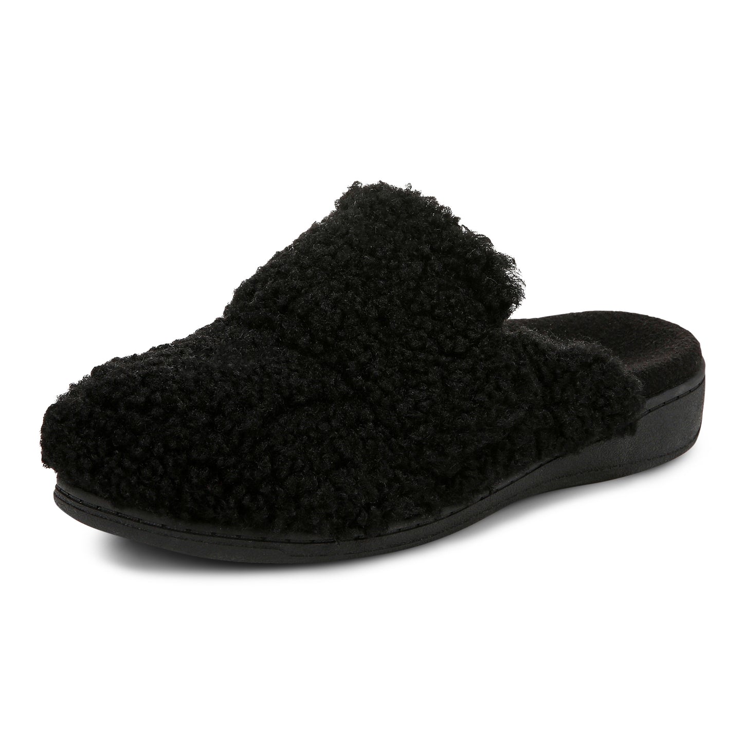 Gemma II Shearling Slipper - Black