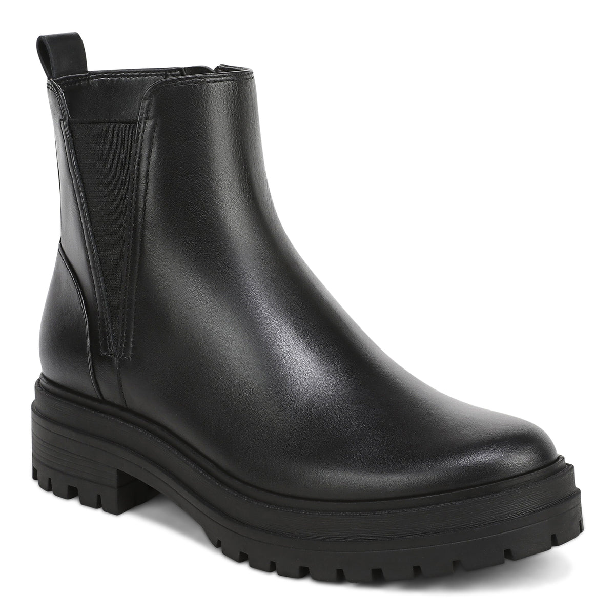 Georgina Bootie - Black Leather
