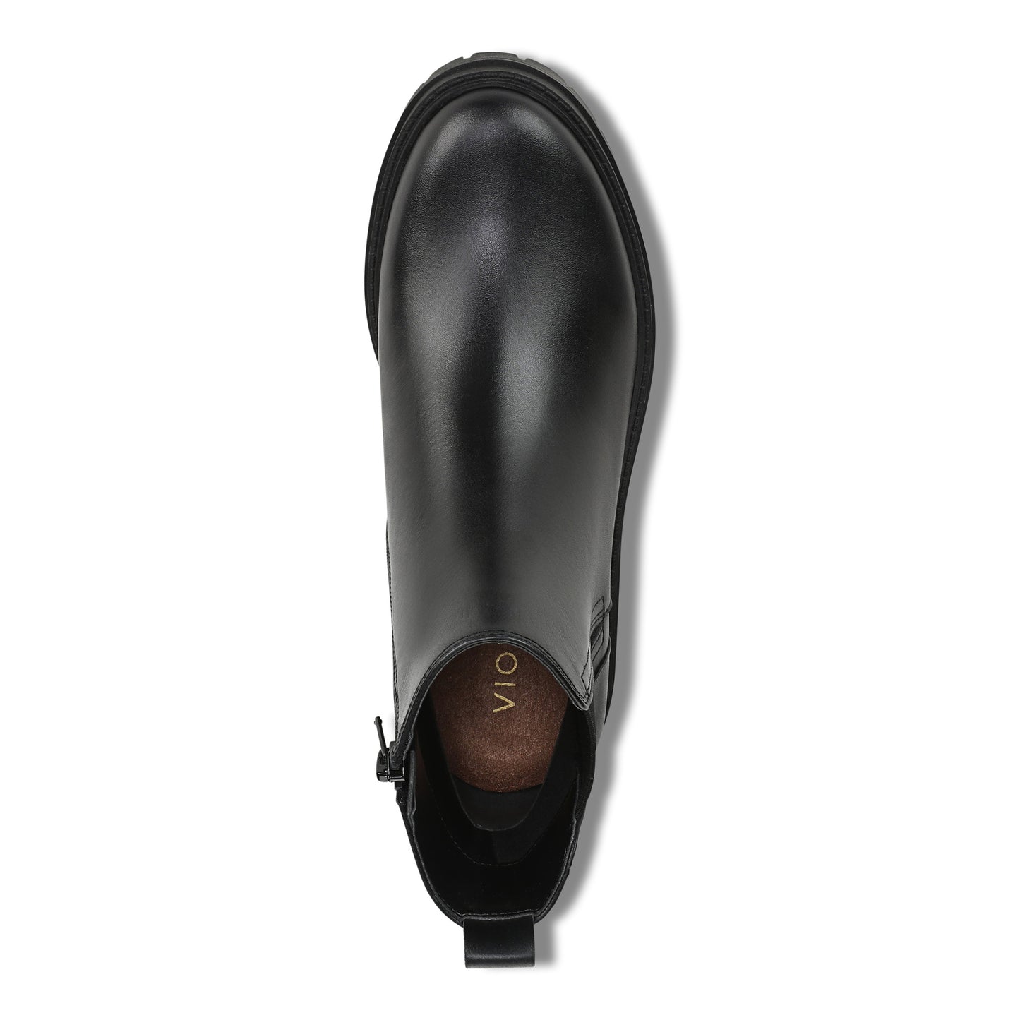 Georgina Bootie - Black Leather