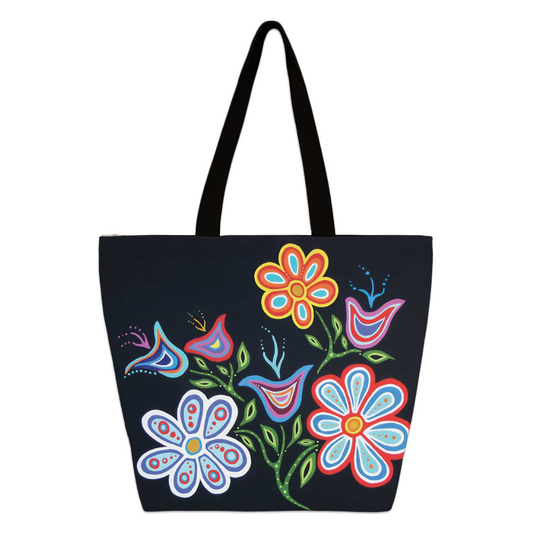 Happy Flower Tote Bag