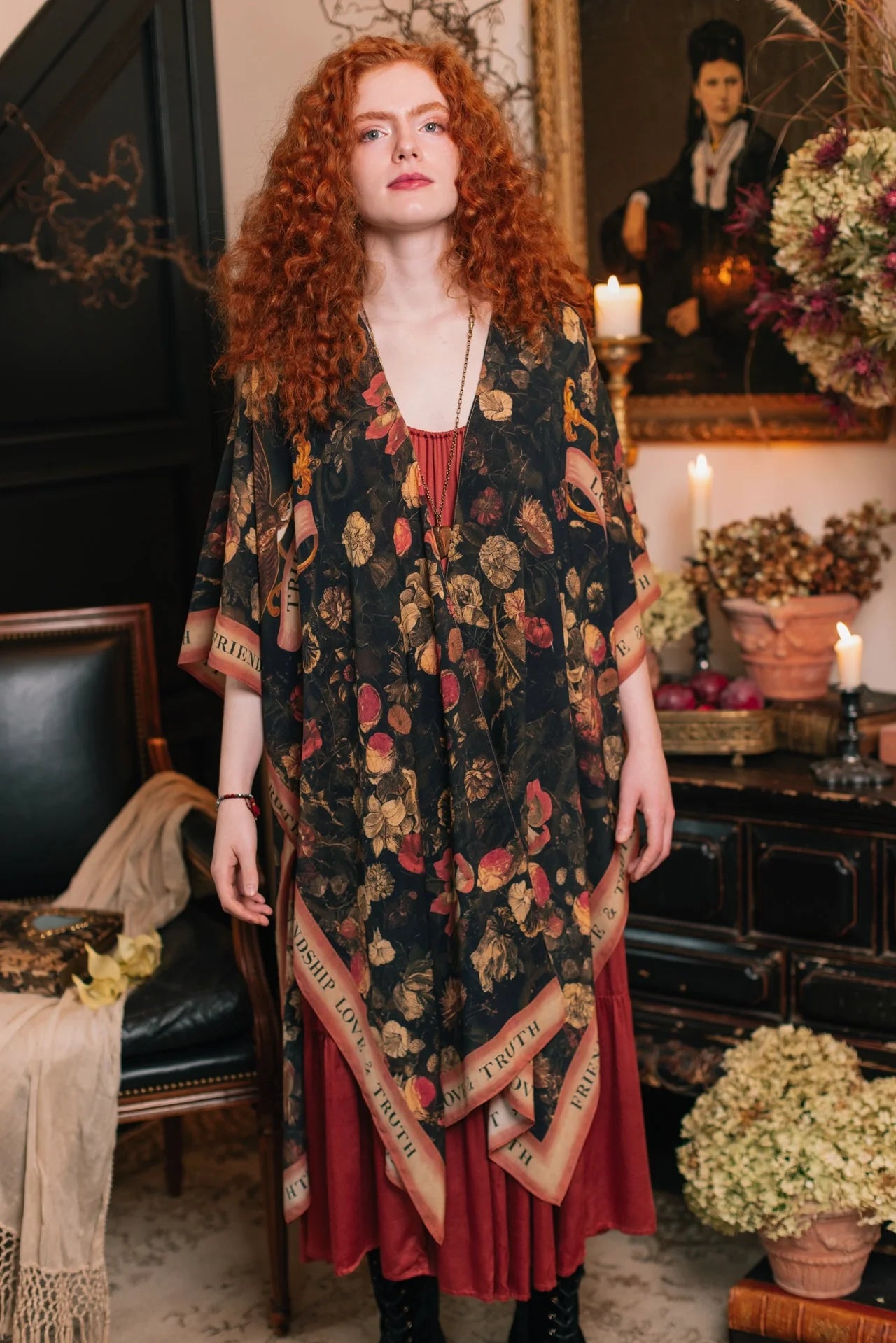 Heart of Gold Goddess Duster