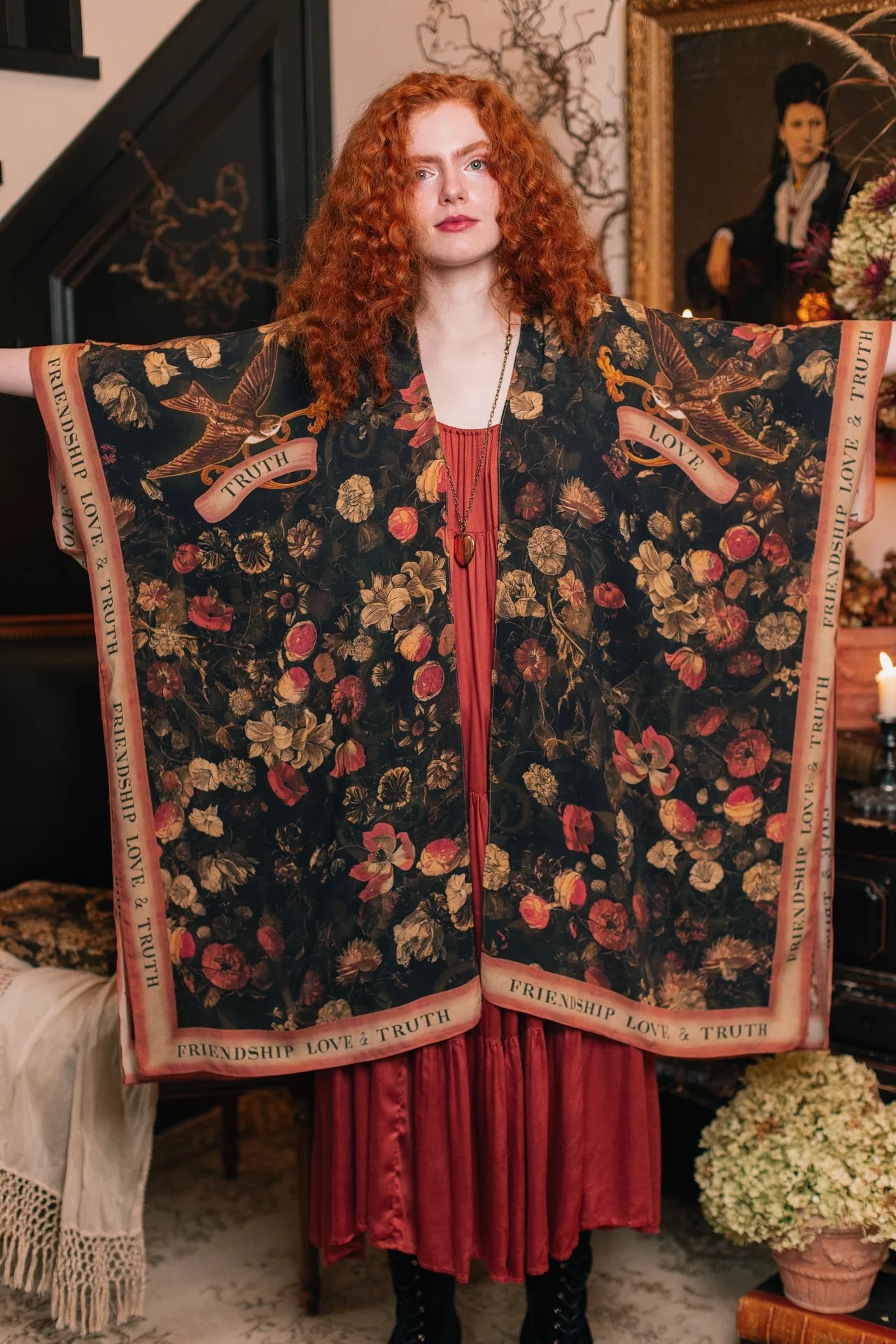 Heart of Gold Goddess Duster