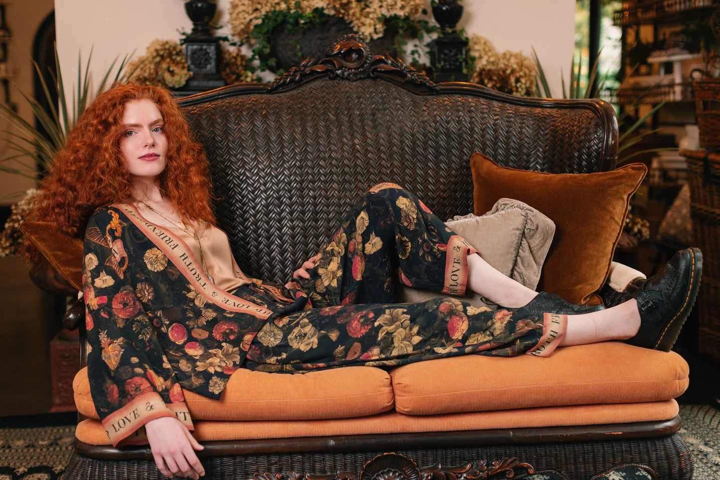 Heart of Gold Poet Pants